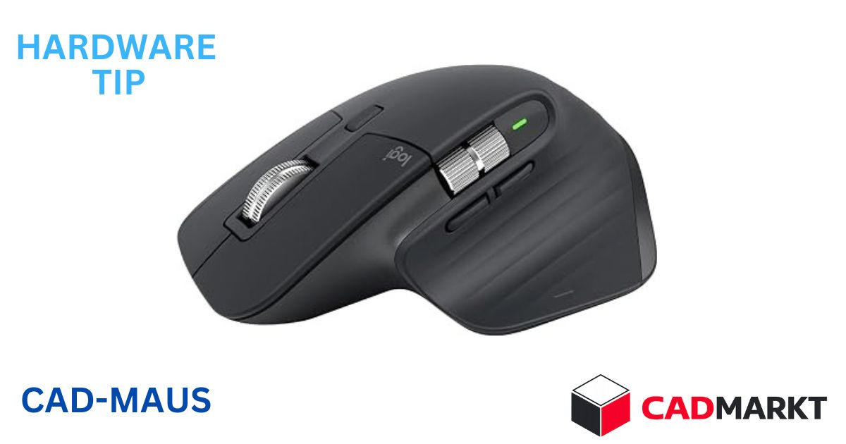 Logitech MX Master 3S kabellose Performance-Maus mit ultraschnellem Scrollen
