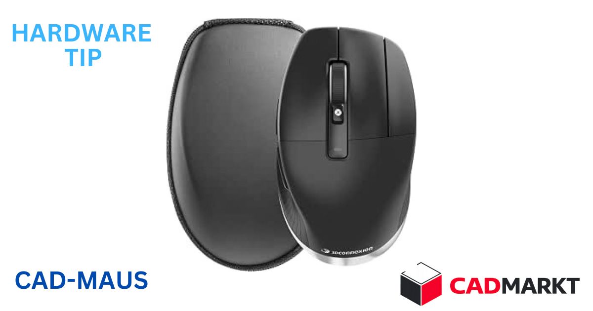 Infos CadMouse Pro Wireless Ergonomische Maus, optisch, kabellos, USB-C, Rechtshänder