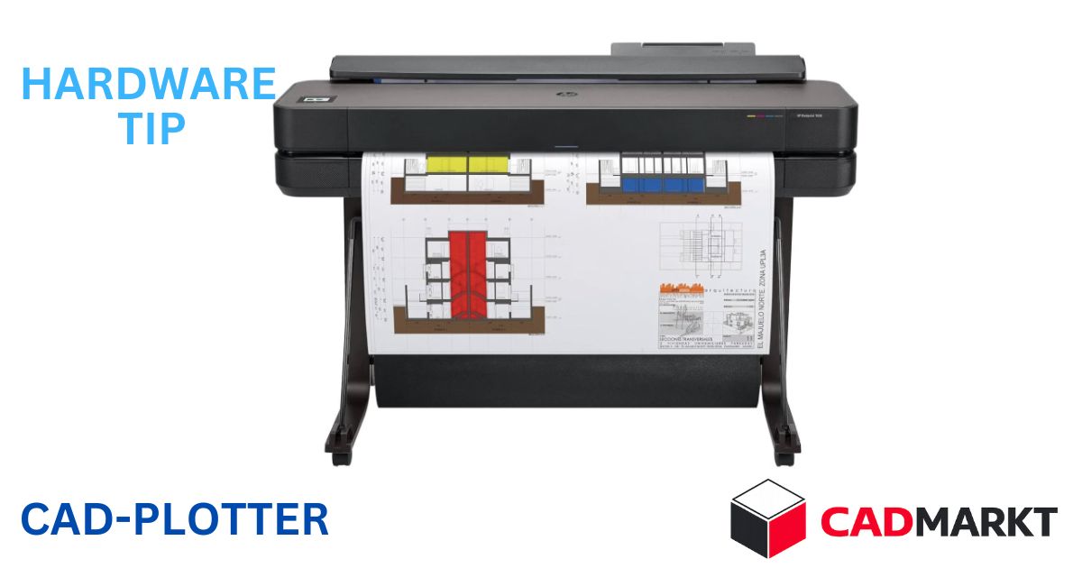 HP DesignJet T650 – CAD-Plotter bis A0 (36 Zoll) | CAD-markt