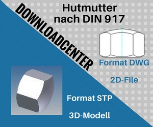 DIN 917 Hutmutter