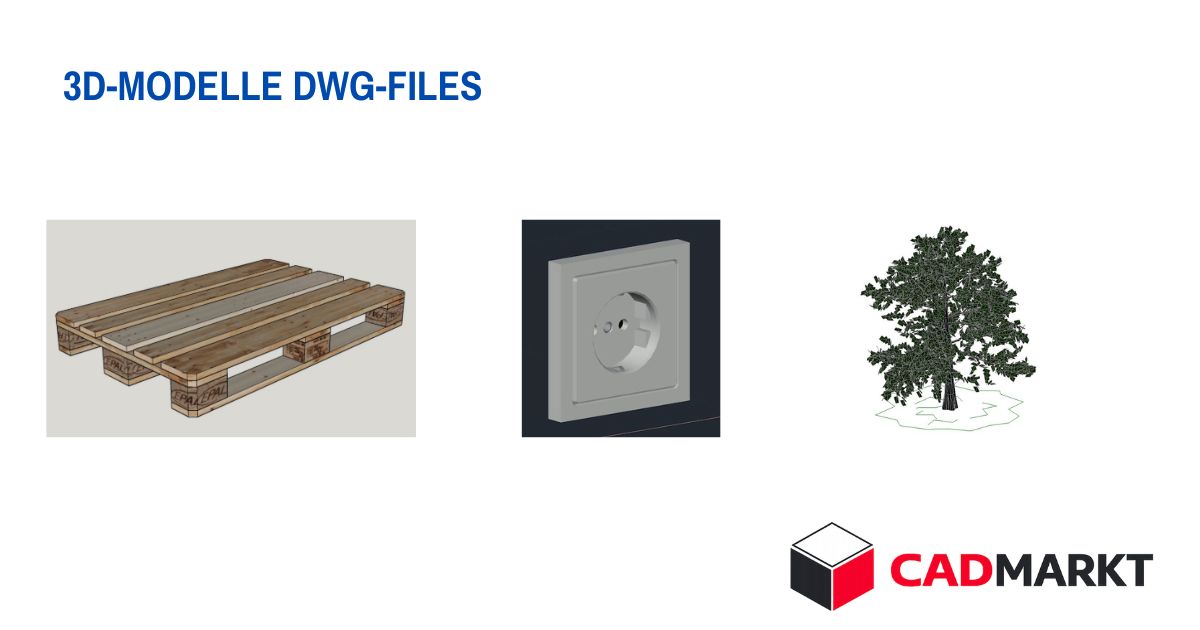 3D DWG FILES  Diverse 3D-Modelle zum kostenlosen Download