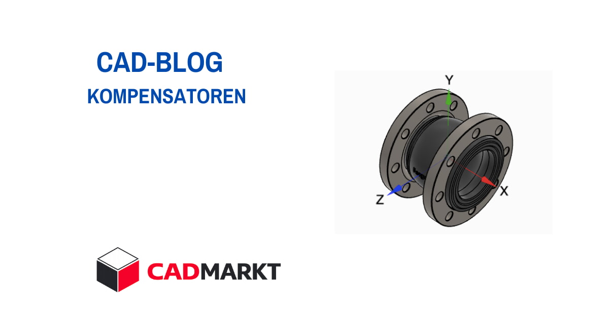 Kompensatoren - Darstellung eines Kompensators im Format 3D-Modell