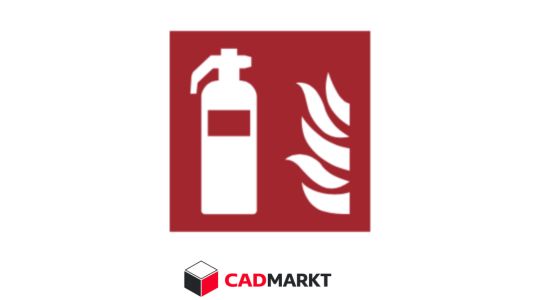 Brandschutzzeichen CAD (ISO 7010) – DWG Download