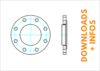 DIN 2642 - Losflansche PN 10 zum Download Format dwg