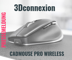 Die CadMouse Pro Wireless von 3Dconnexion