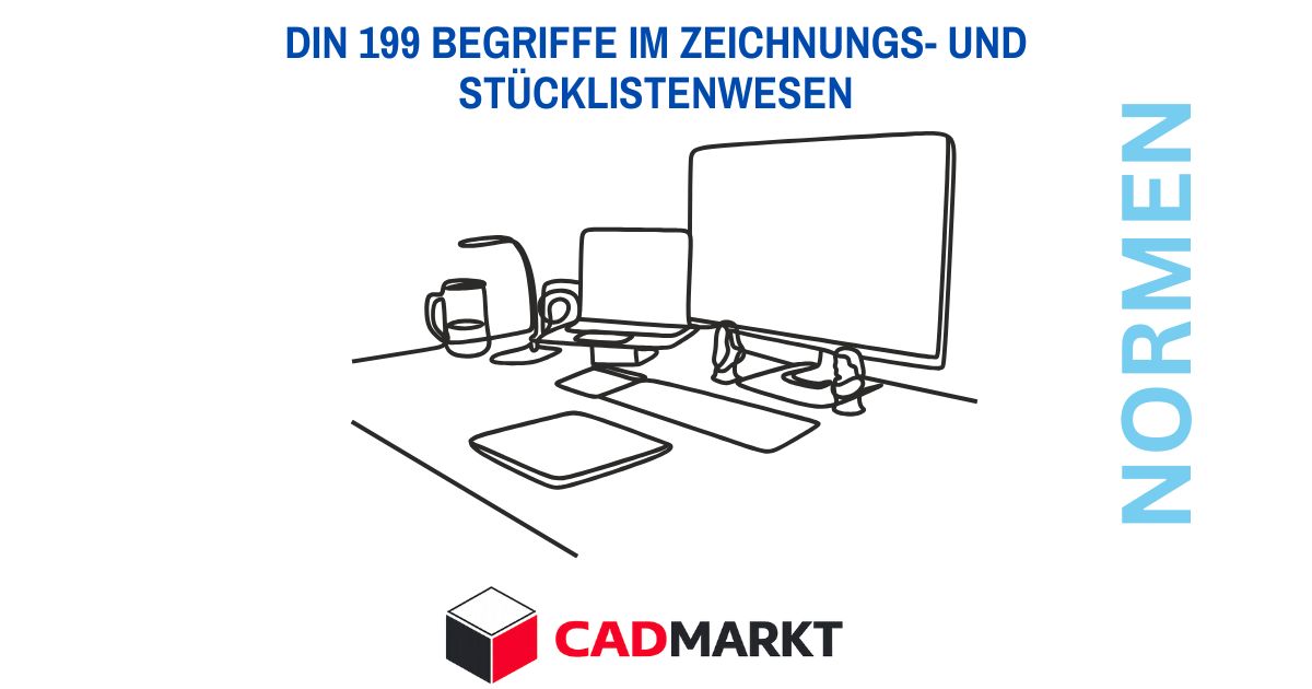 DIN 199 Begriffe im Zeichnungs- und Stücklistenwesen Verwendung, Darstellung