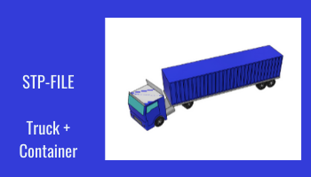 Truck mit Container